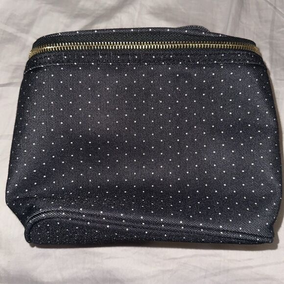 NWT Kate Spade Black Polka Dot Lunch Box - Picture 2 of 3